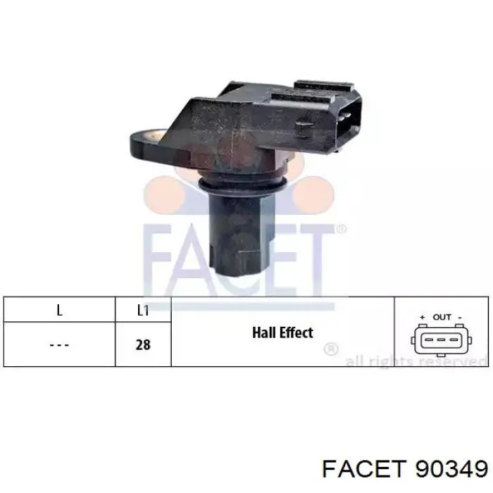 Sensor de árbol de levas ERA 550020A precio, desde 26,69 EUR