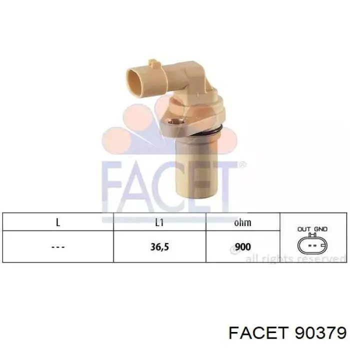 Comprar 281002603 Fiat/Alfa/Lancia Sensor de cigüeñal