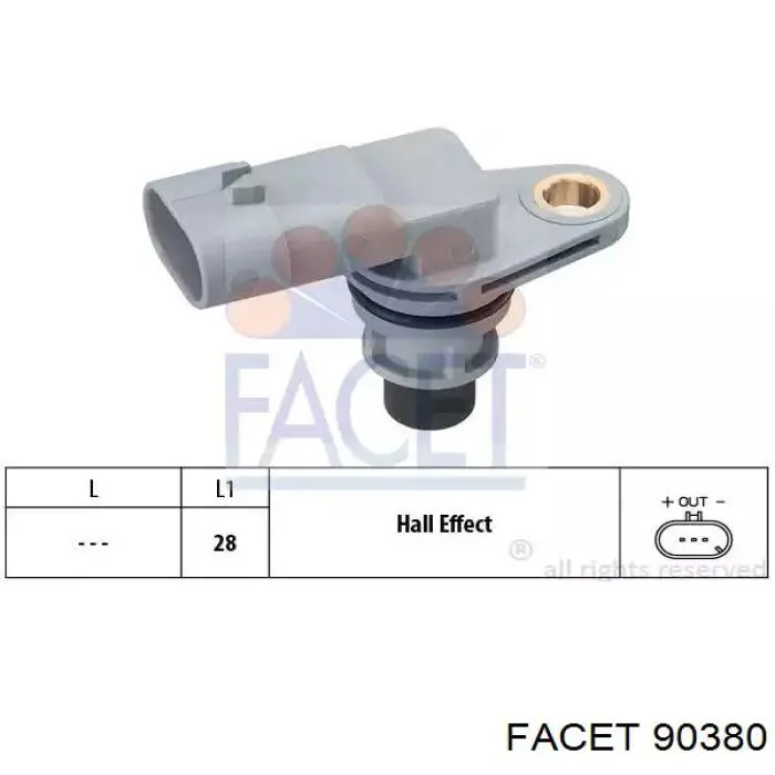 Sensor de árbol de levas Opel 46798365 precio, desde 35,63 EUR