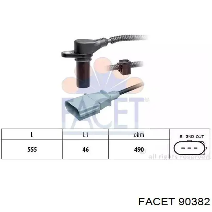 Sensor ckp Diesel Technic 756630