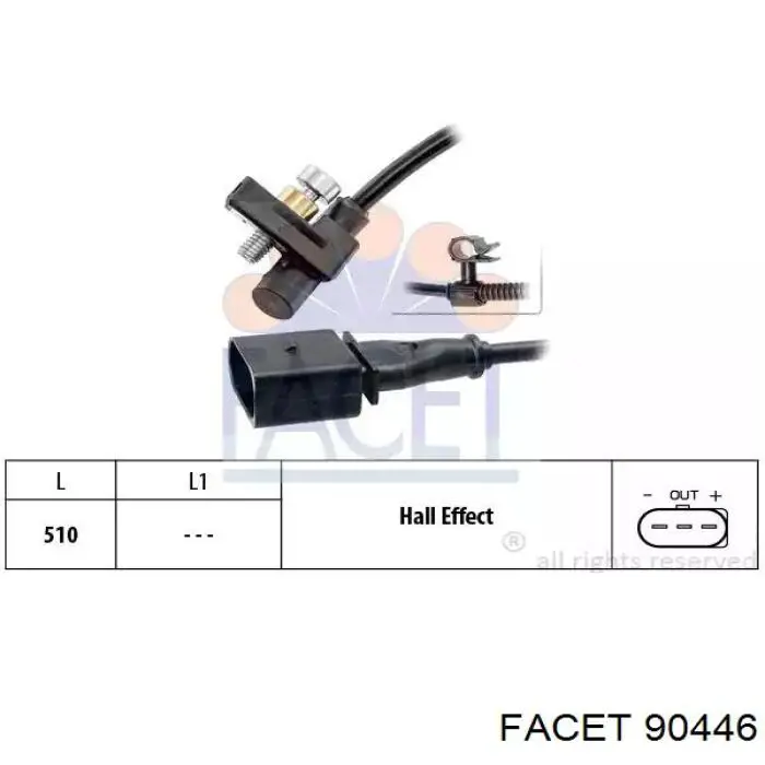 Sensor de cigüeñal 919211 IKA