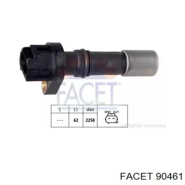 Comprar 90461 Facet Sensor de cigüeñal