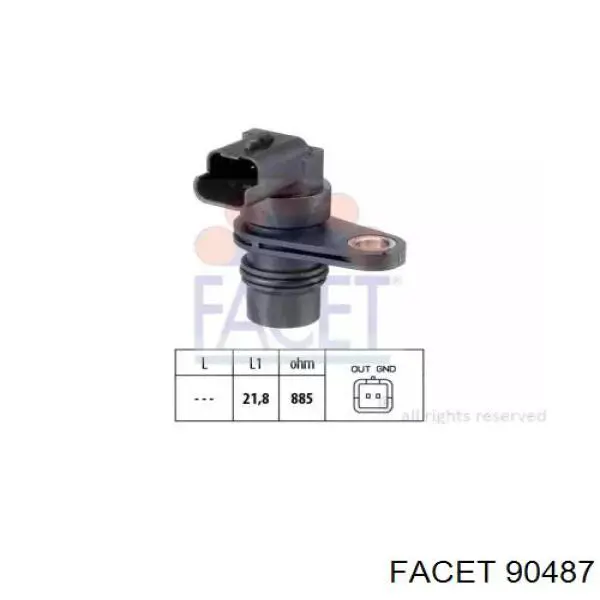 Sensor velocimetro Facet 90487 precio, desde 25,50 EUR