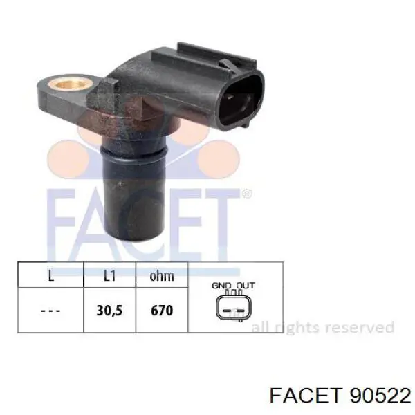 Comprar 90522 Facet Sensor de velocidad de rueda