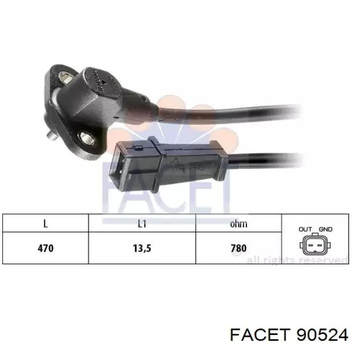 Sensor ckp Facet 90524