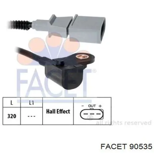 Sensor de levas Facet 90535