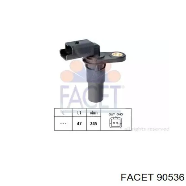 Sensor ckp Facet 90536