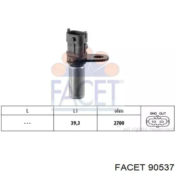 Sensor velocimetro Facet 90537 precio, desde 28,48 EUR