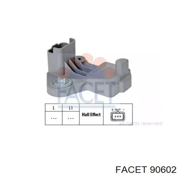 Sensor de posición del cigüeñal Ford Fiesta JH, JD