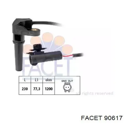 Sensor velocimetro Facet 90617 precio, desde 26,02 EUR