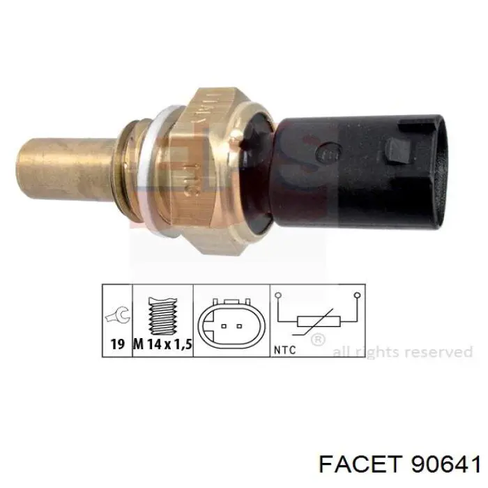 Sensor de velocidad 79536 FAE