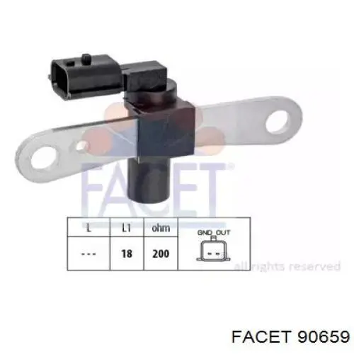 Generador de impulsos, cigüeñal  Facet 90659 precio, desde 26,33 EUR