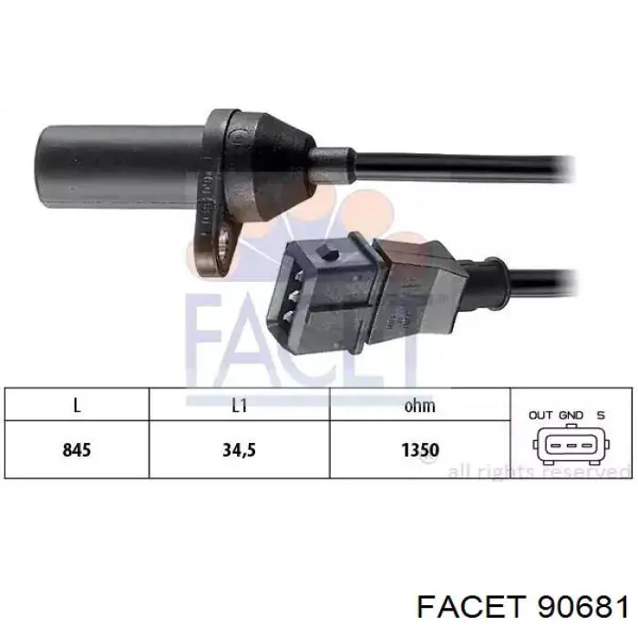 Comprar 281002778 Iveco Sensor de cigüeñal