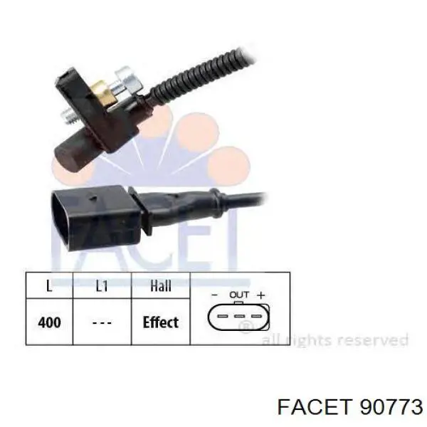 Sensor de punto muerto FAE 79343