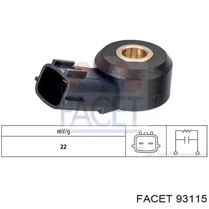 Comprar 55269065 Fiat/Alfa/Lancia Sensor de detonacion
