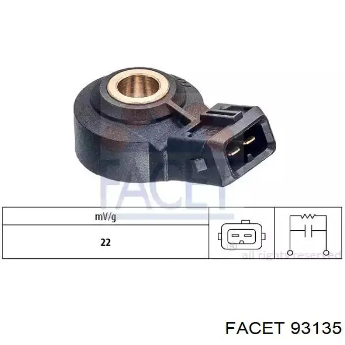 Comprar 31538628 Mercedes Sensor de detonacion