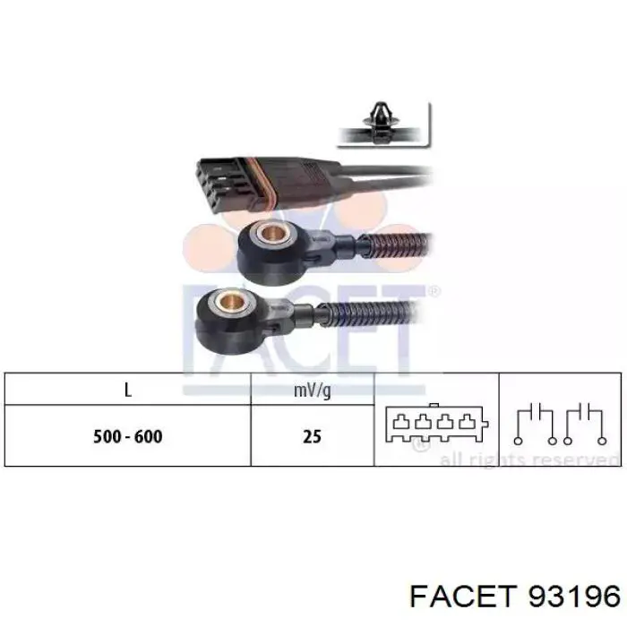 Sensor de detonaciones para BMW 3 (F30, F80)