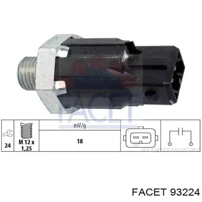 Comprar EX66055 Euroex Sensor de detonacion