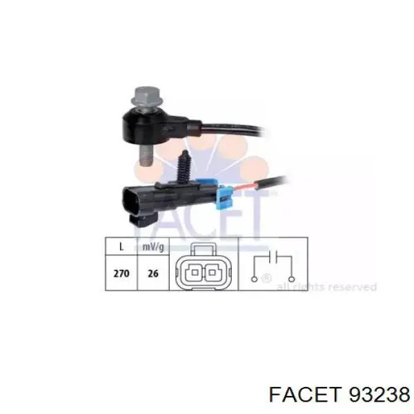 Sensor de detonaciones General Motors 12621820 precio, desde 32,53 EUR