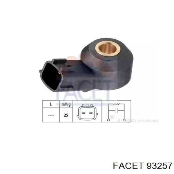 Sensor de detonaciones Mazda CX-3 (DK)