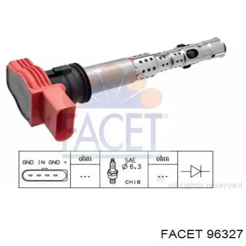 Bobina de encendido Open Parts IGN100700