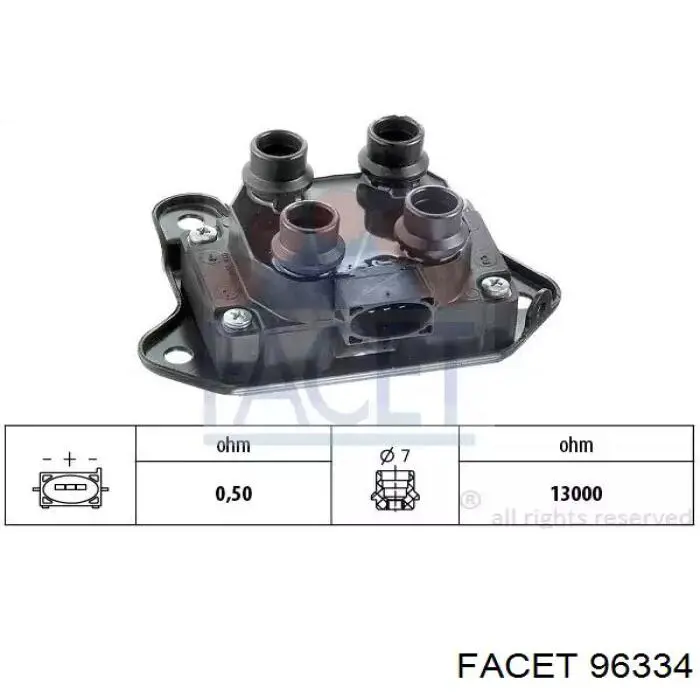 Bobina de encendido NRF 38706