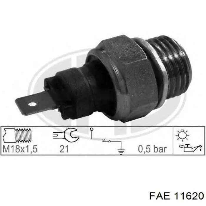 11620 FAE sensor de presión de aceite