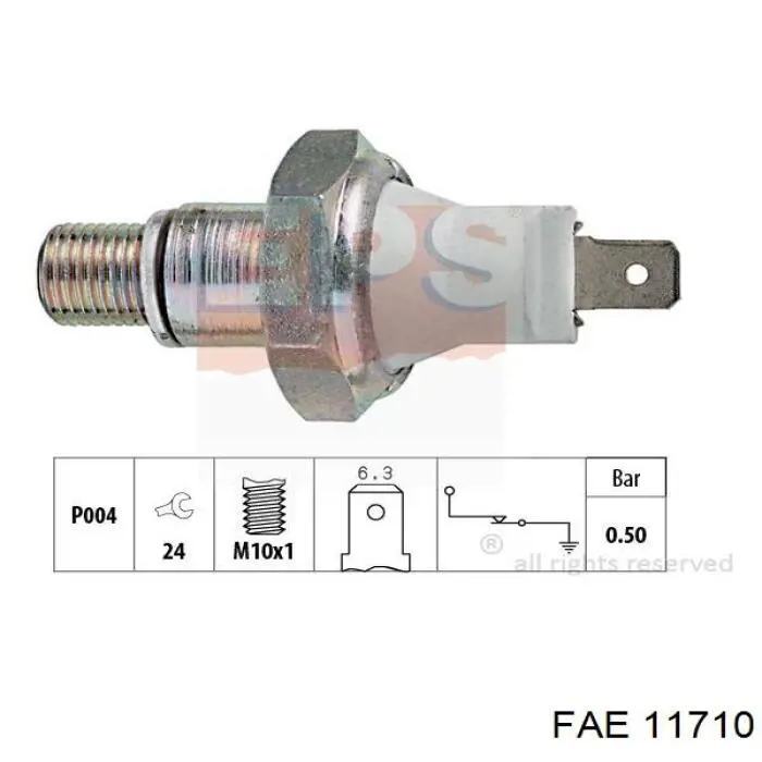 Comprar 11710 FAE Sensor de presión de aceite