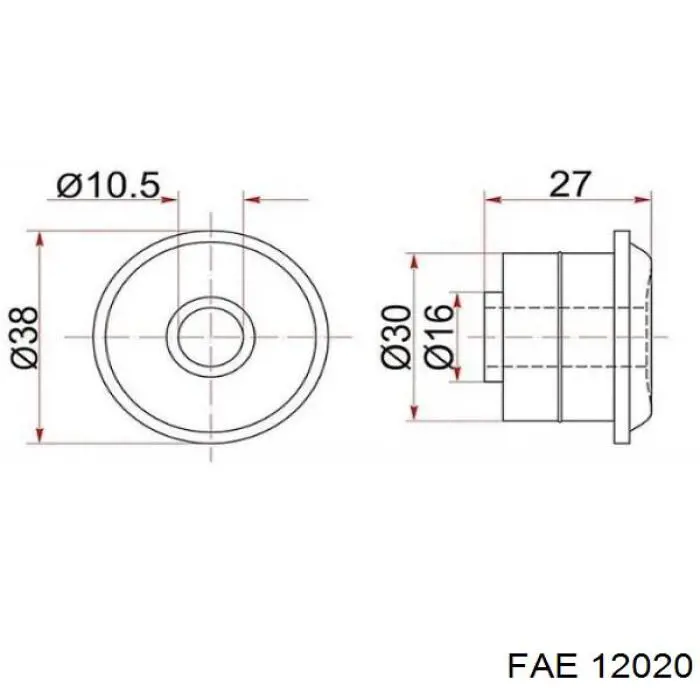 Manómetro de presión de aceite FAE 12020 precio, desde 5,32 EUR