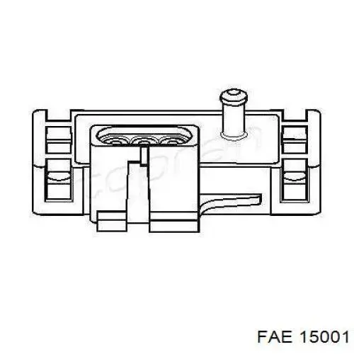 Sensor, presión colector de admisión  FAE 15001 precio, desde 42,33 EUR