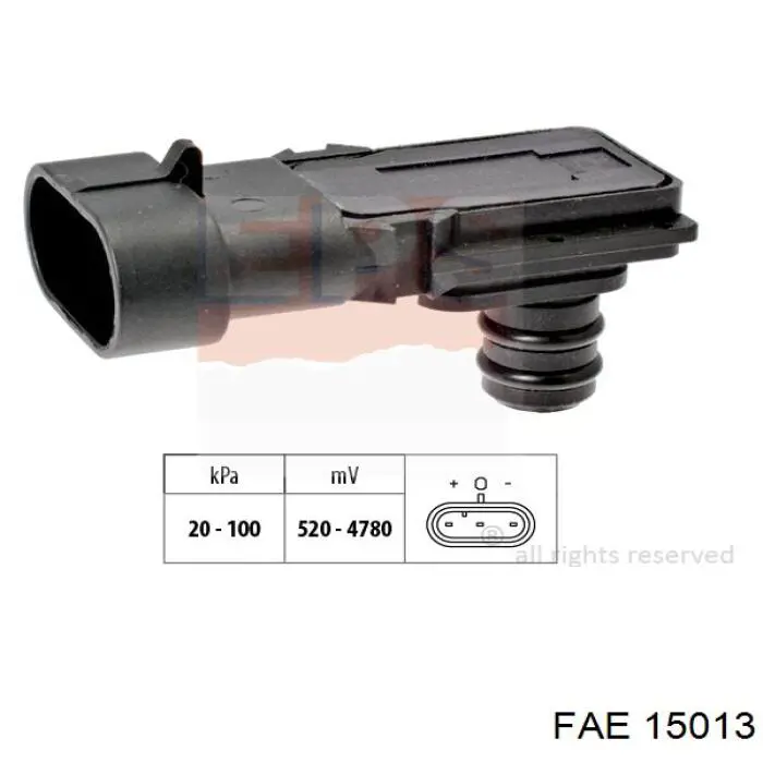 Comprar 15013 FAE Sensor de presión del colector de admisión