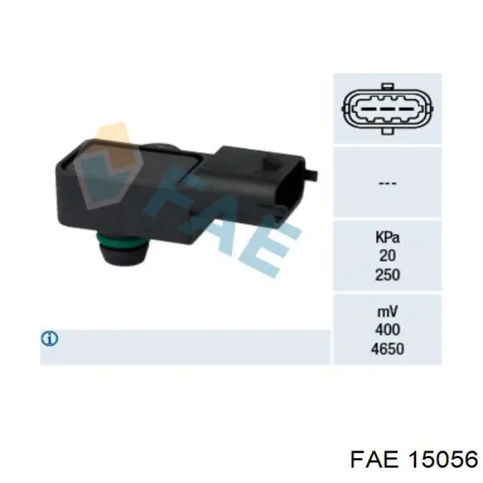 Comprar 15056 FAE Sensor de presión del colector de admisión