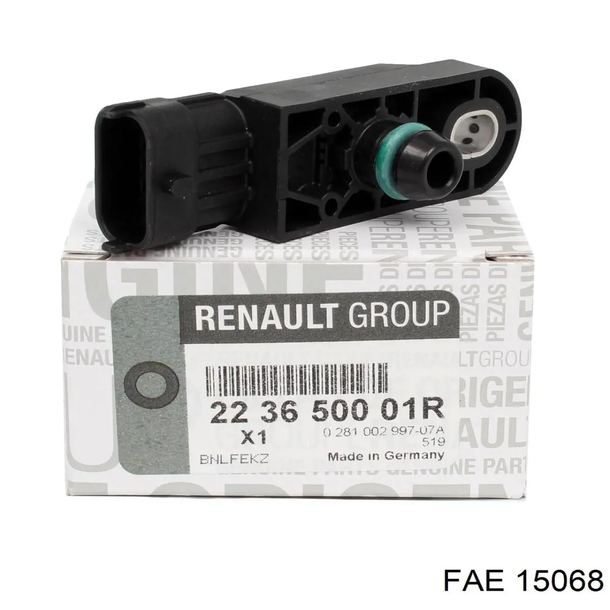 Sensor de presión de sobrealimentación 15068 FAE