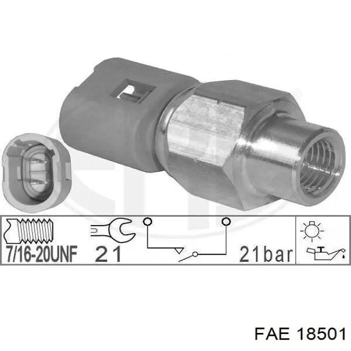 Comprar 18501 FAE Sensor de la bomba de dirección asistida