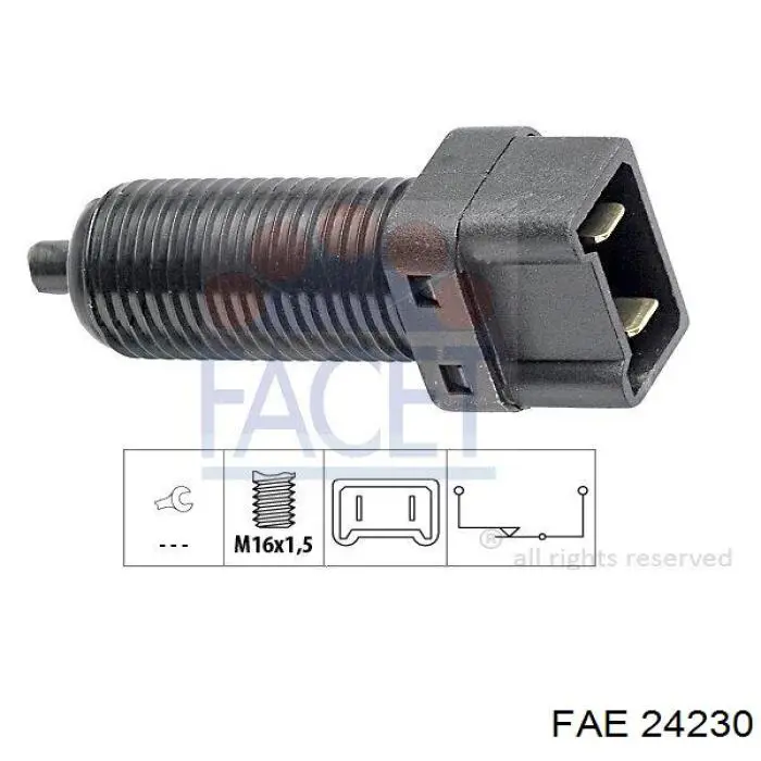 Comprar 24230 FAE Interruptor de luz de freno