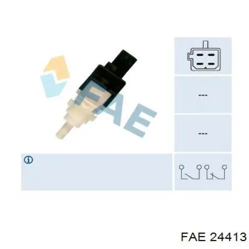 Comprar 24413 FAE Interruptor de luz de freno