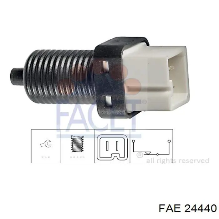 Interruptor de luz de freno FAE 24440 precio, desde 4,50 EUR