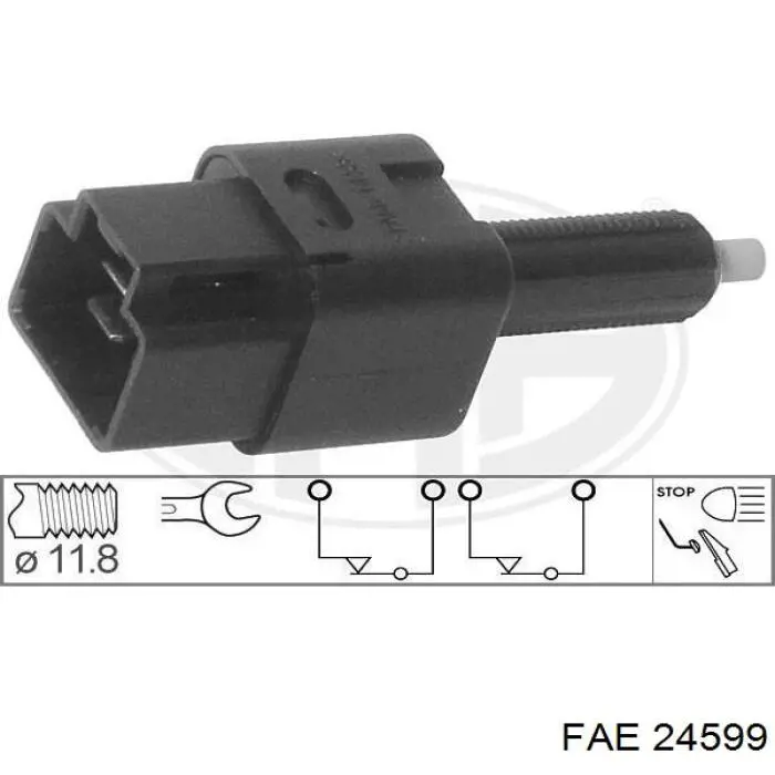 Comprar 24599 FAE Interruptor de luz de freno
