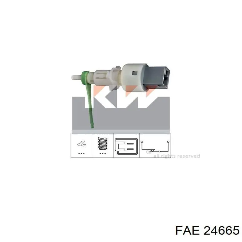 Comprar 46752843 Fiat/Alfa/Lancia Interruptor de embrague