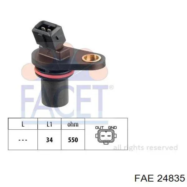 Interruptor de embrague FAE 24835 precio, desde 12,13 EUR