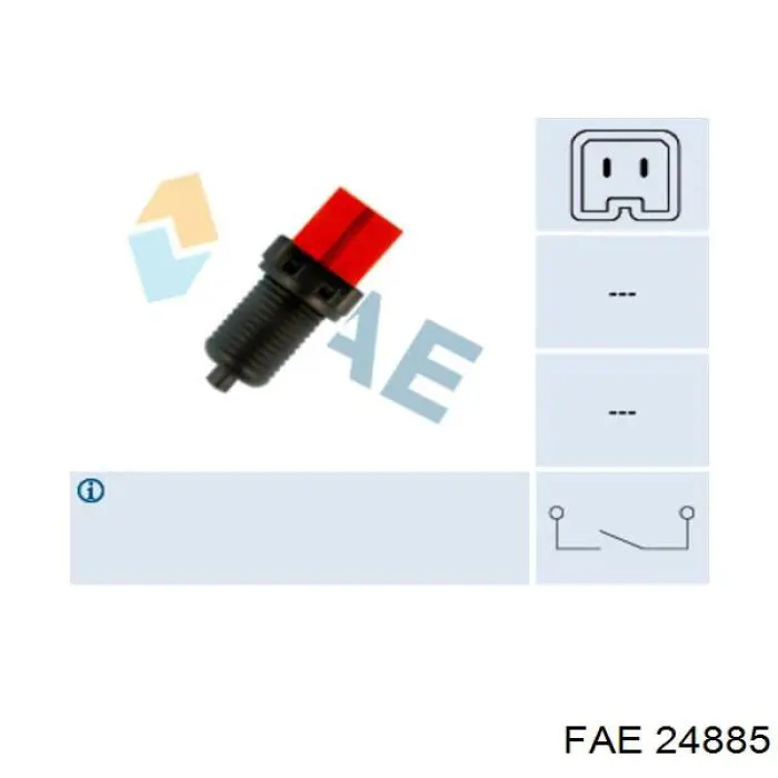 Interrupteur FAE 24593 - Compatible Mercedes Classe A, B, Viano, E, CLS - 4 Pôles, Connecteur Blanc
