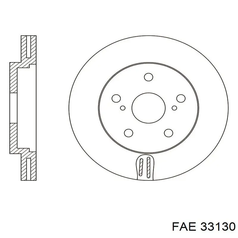 33130 FAE sensor de temperatura del refrigerante
