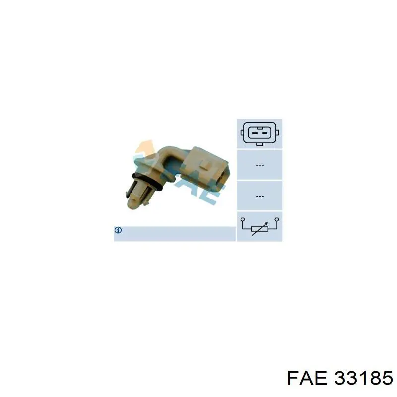 Comprar 33185 FAE Sensor de temperatura del aire de admisión