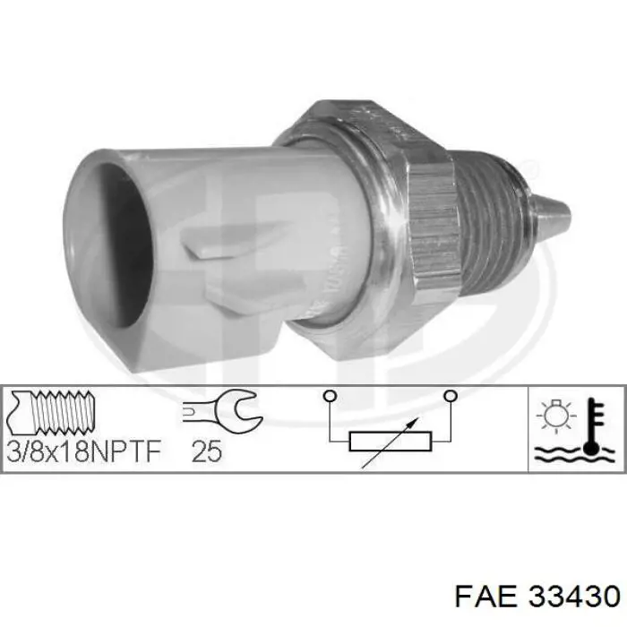 Comprar 33430 FAE Sensor de temperatura de agua