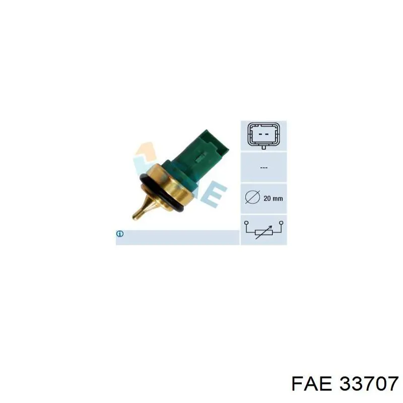Comprar 33707 FAE Sensor de temperatura de agua