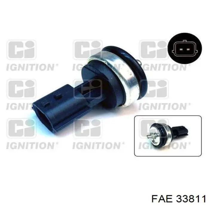 Sensor de temperatura del refrigerante Nissan Qashqai 2 J11