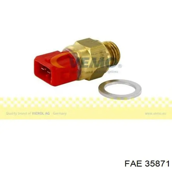 35871 FAE sensor, temperatura del refrigerante (encendido el ventilador del radiador)