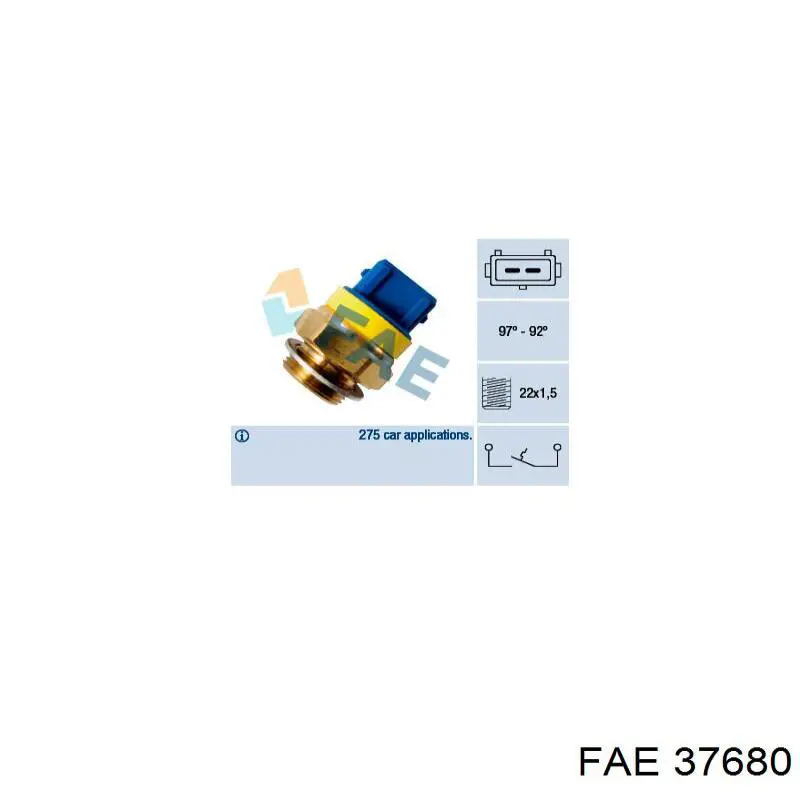 37680 FAE Interruptor térmico