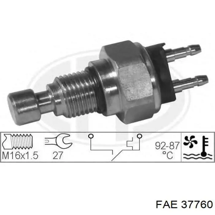 Sensor de temperatura  FAE 37760 precio, desde 15,16 EUR