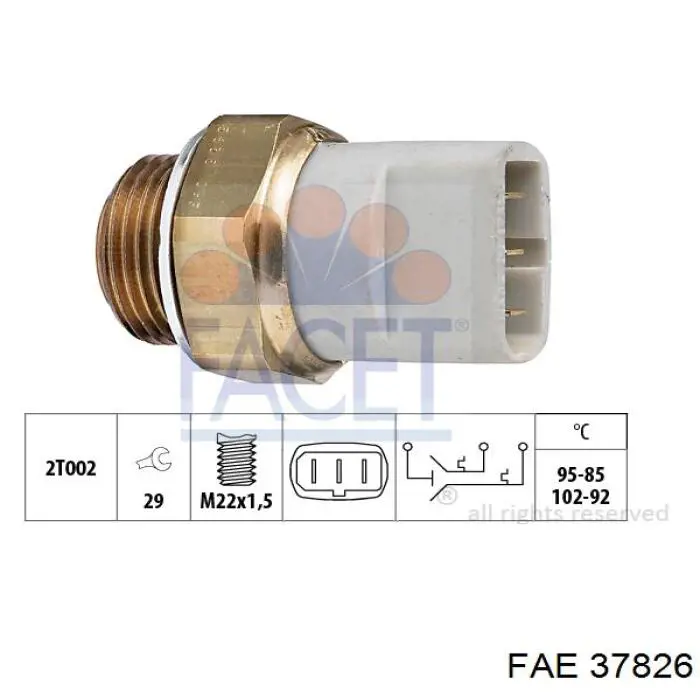 37826 FAE Interruptor térmico